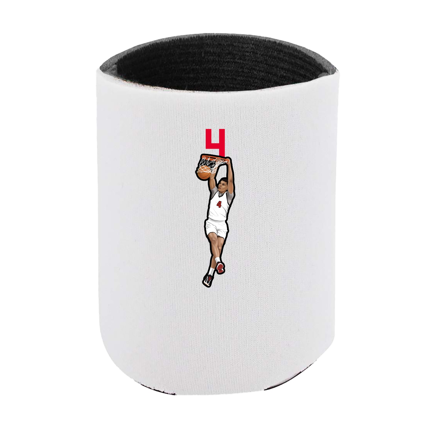Can Holder — Number Top in White