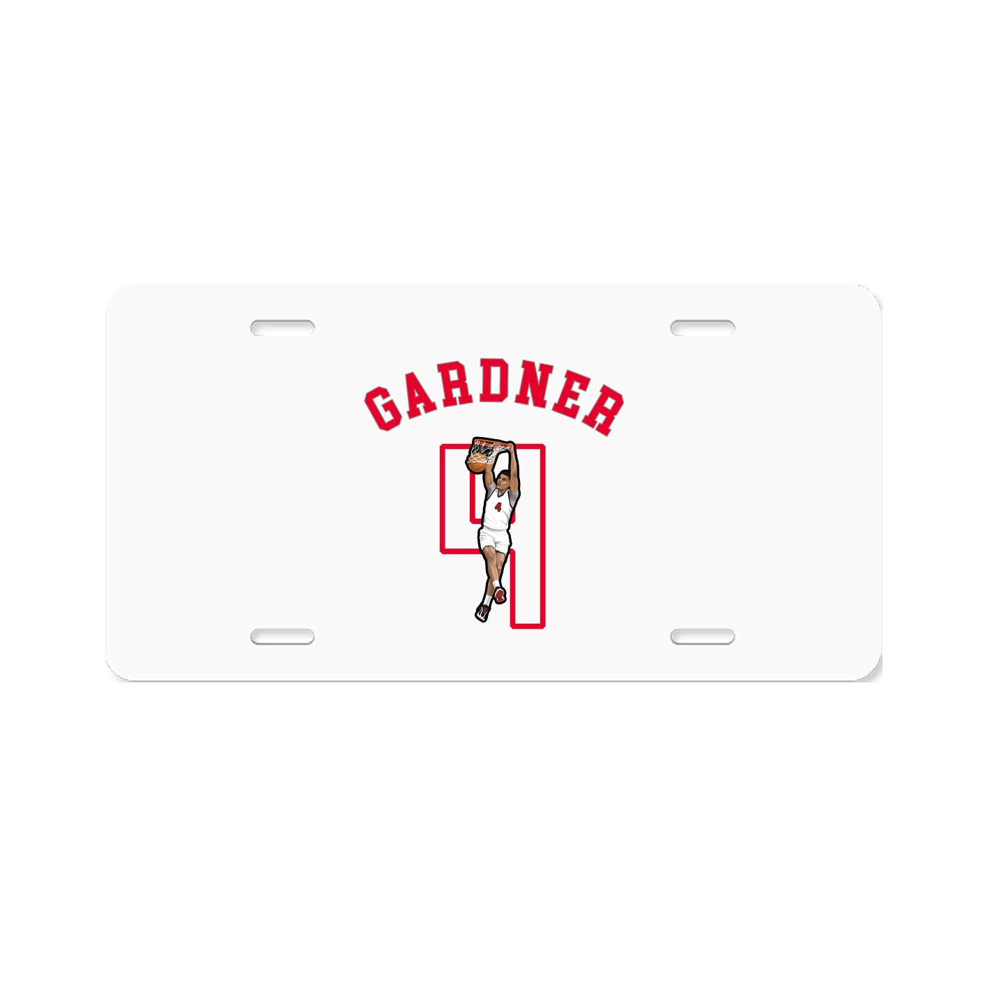 License Plate — Shirsey Arch in Classic