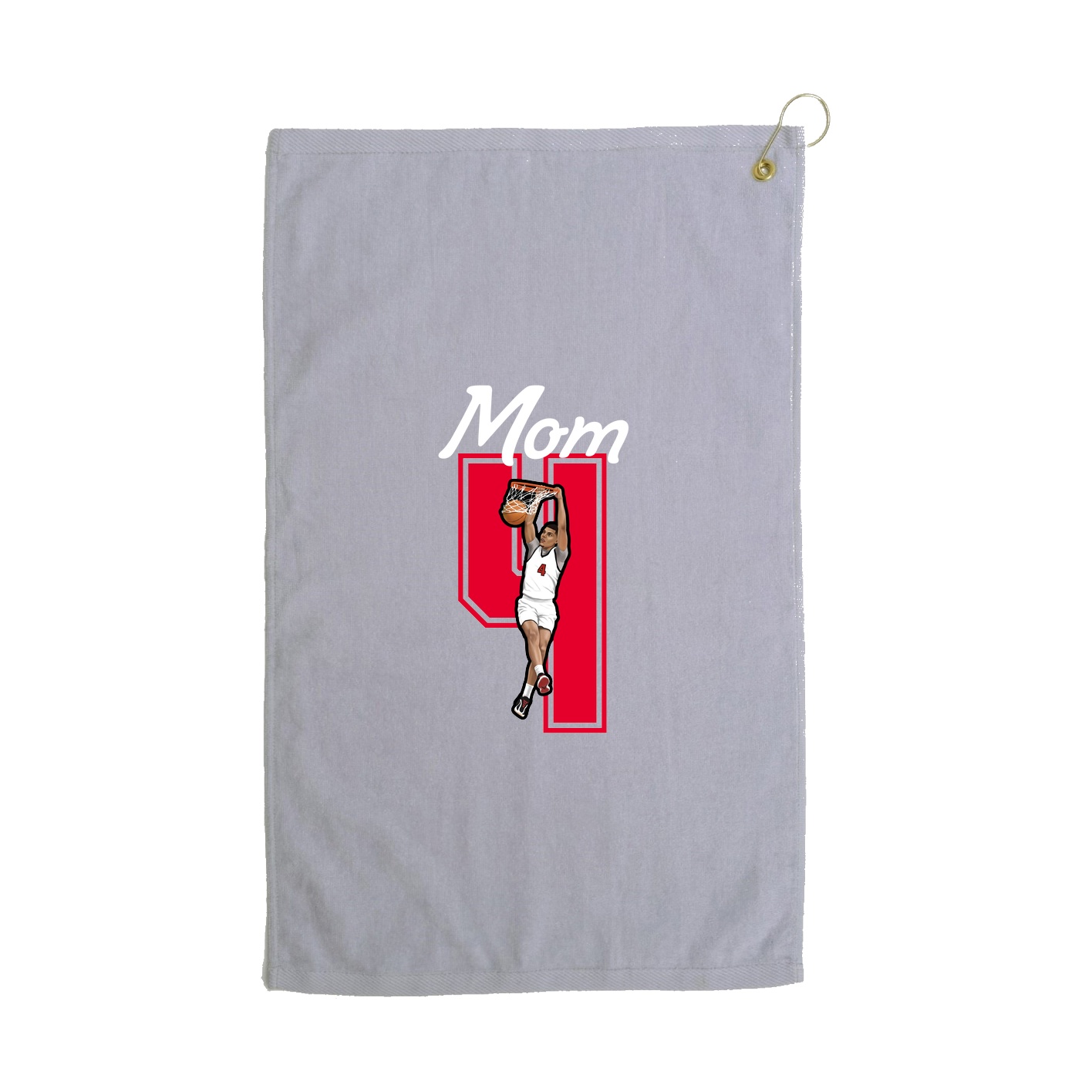 Golf Towel — Mothers Day Shirsey in Grey