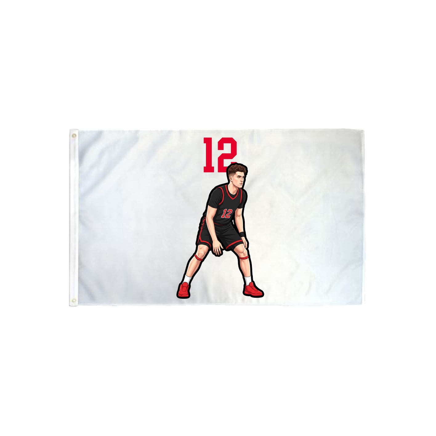 3x5 Flag — Number Top in Classic