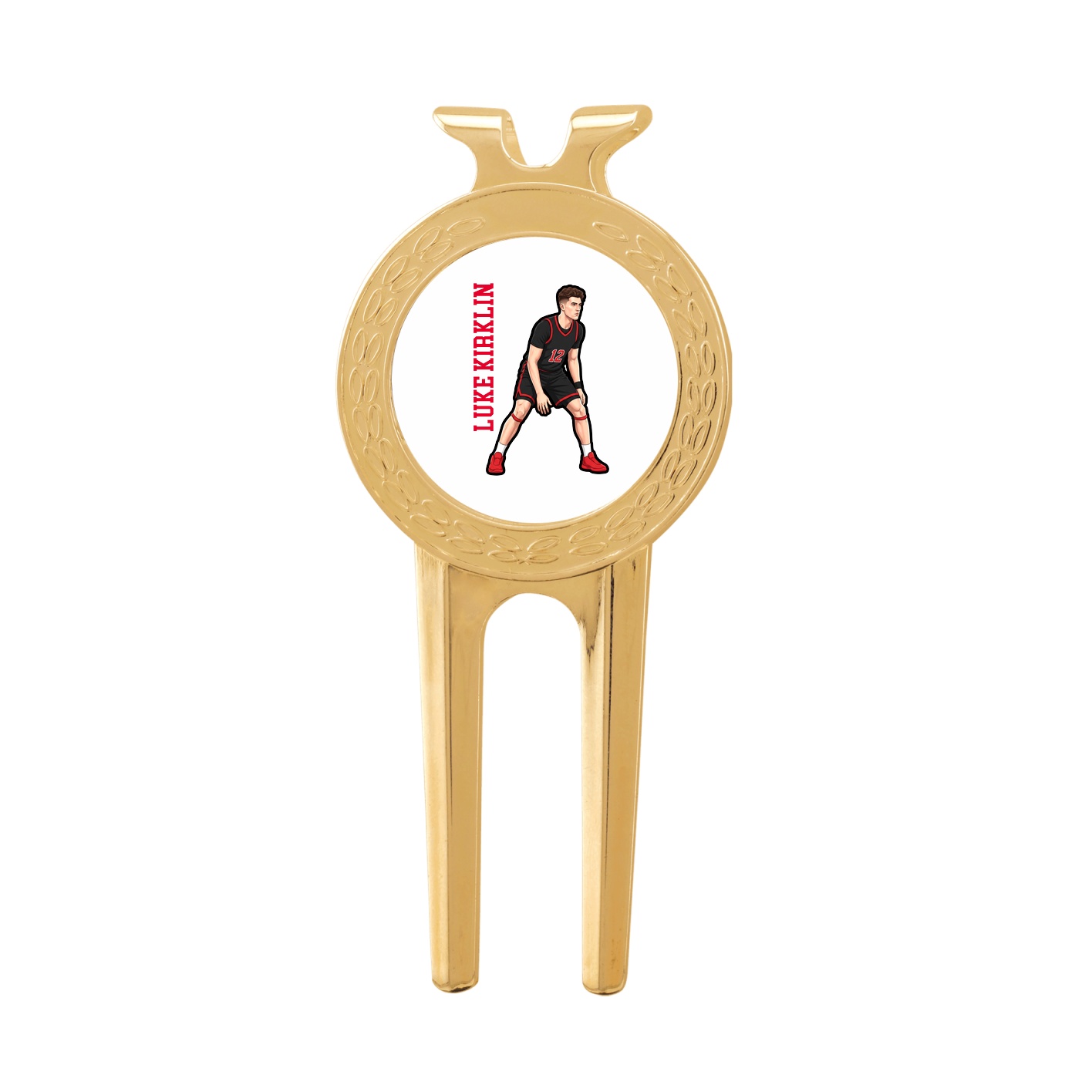 Divot Tool with Ball Marker — Name Vertical in Classic