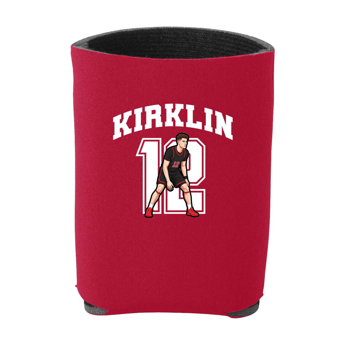 Can Holder — Number in Red