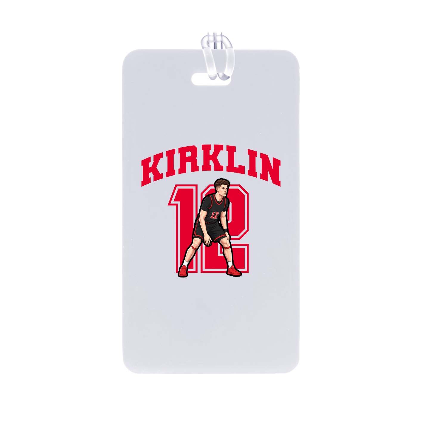 Bag Tag — Number in Classic