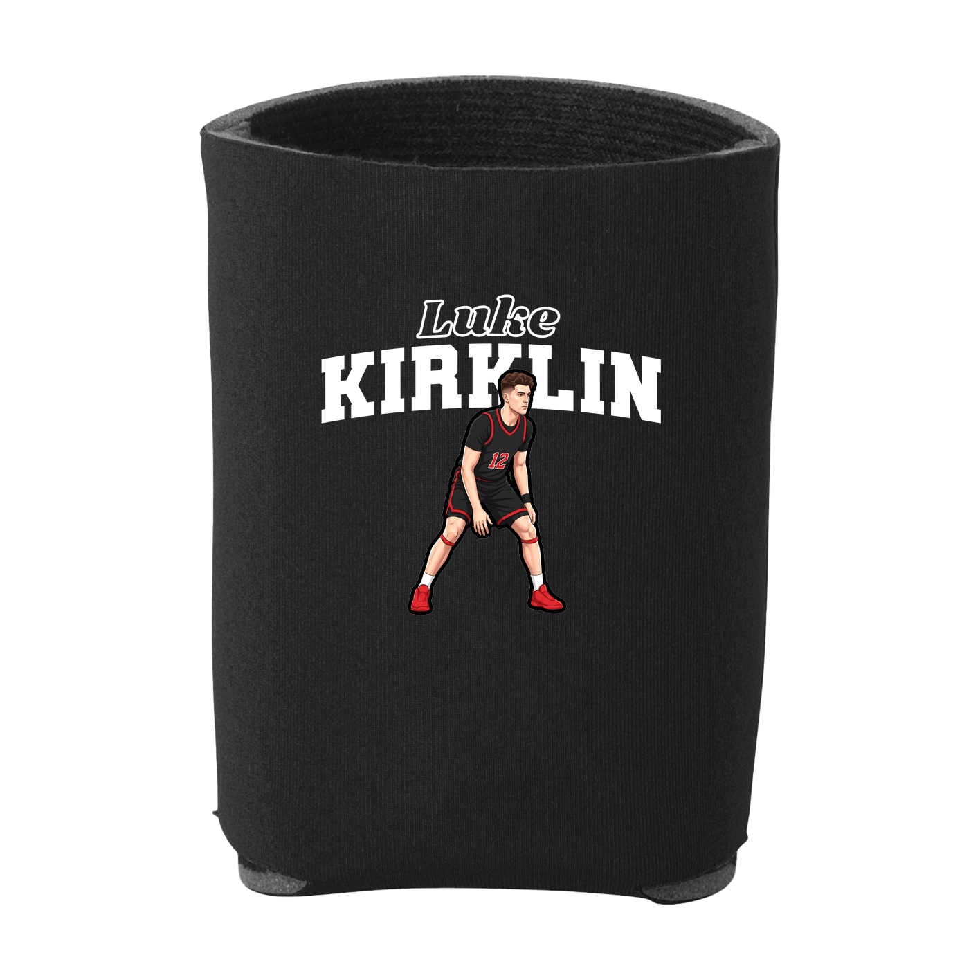 Can Holder — Name Arch in Black