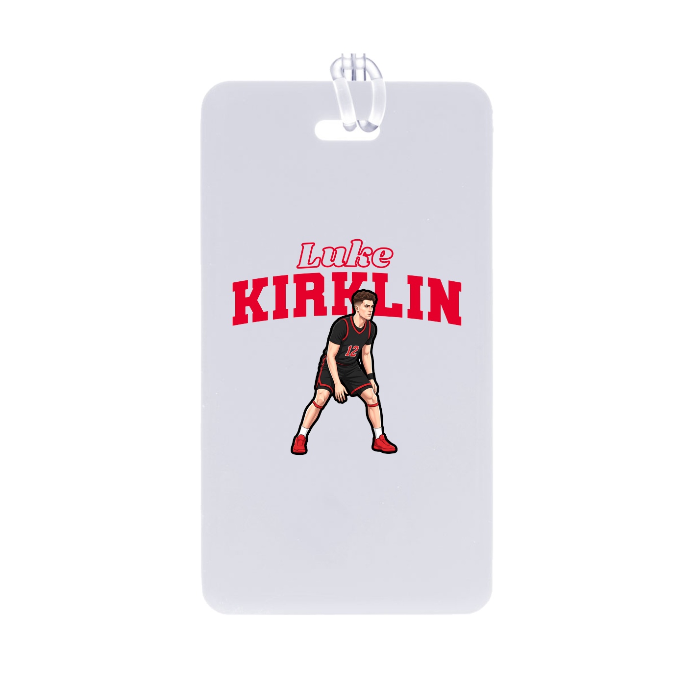 Bag Tag — Name Arch in Classic