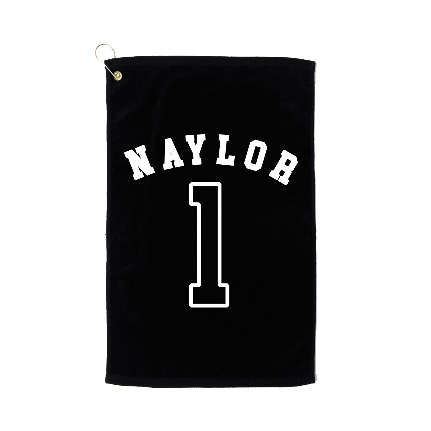 Golf Towel — Shirsey Arch in Black