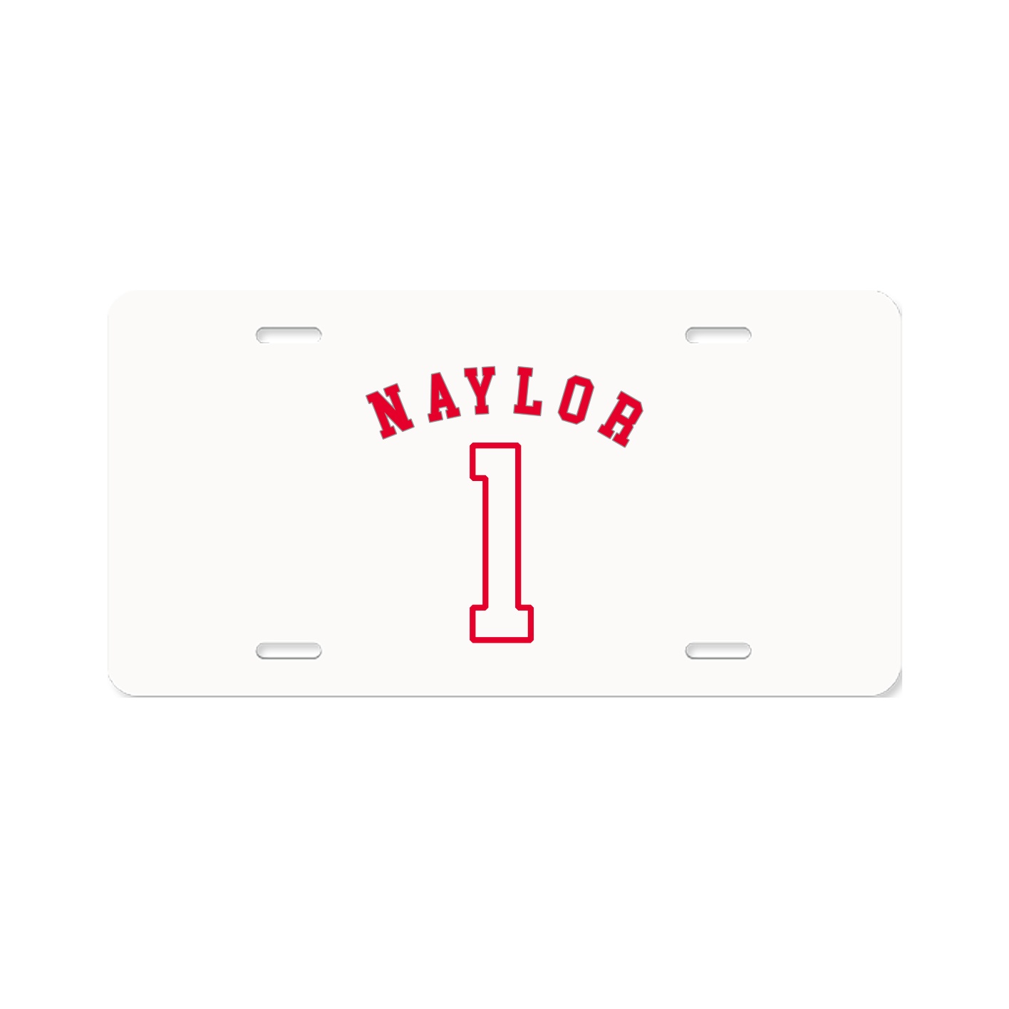License Plate — Shirsey Arch in Classic
