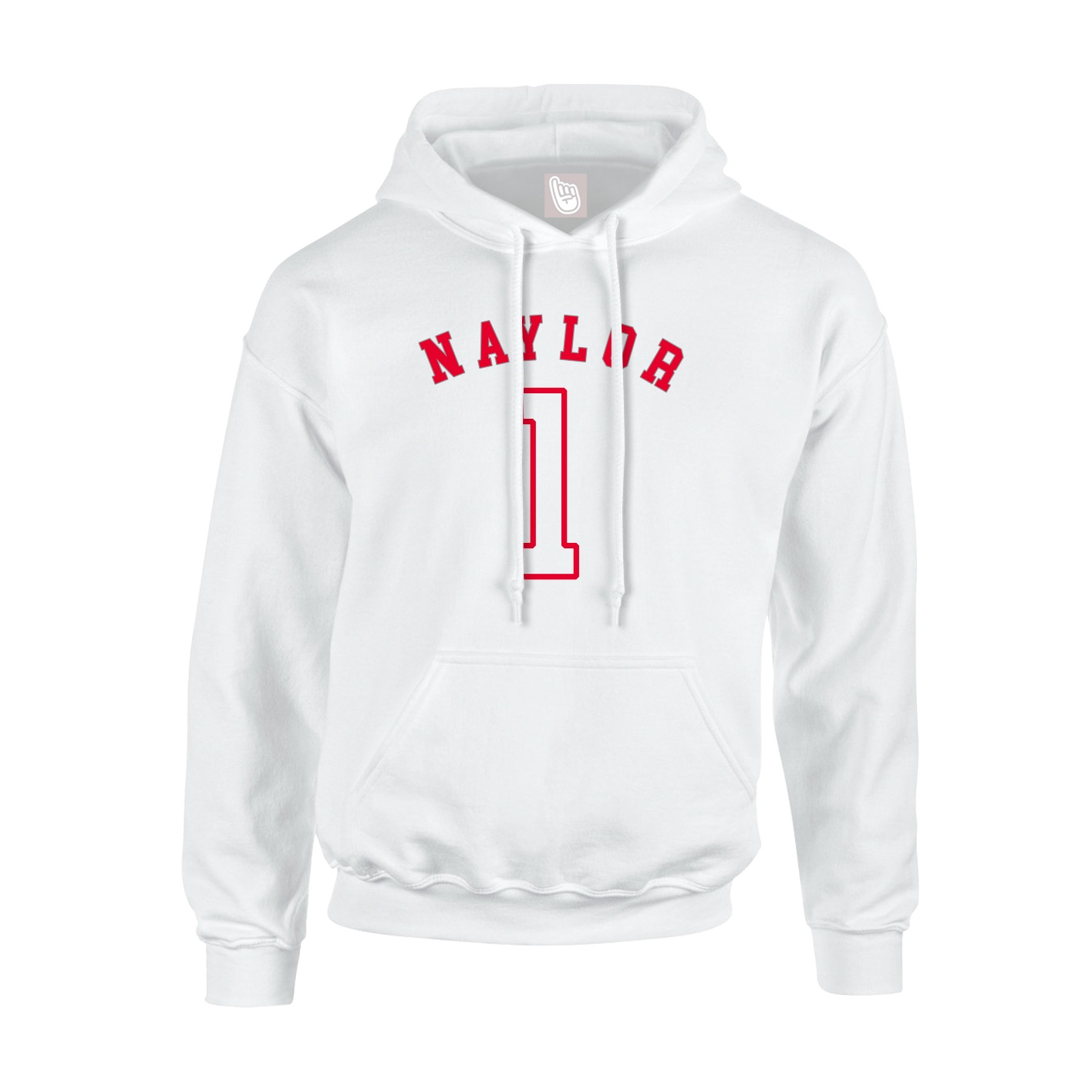 Hoodie — Shirsey Arch in White