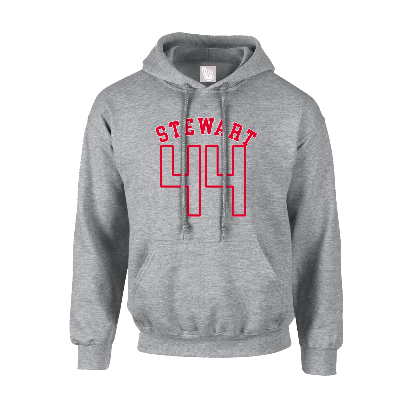 Youth Hoodie — Shirsey Arch in Grey