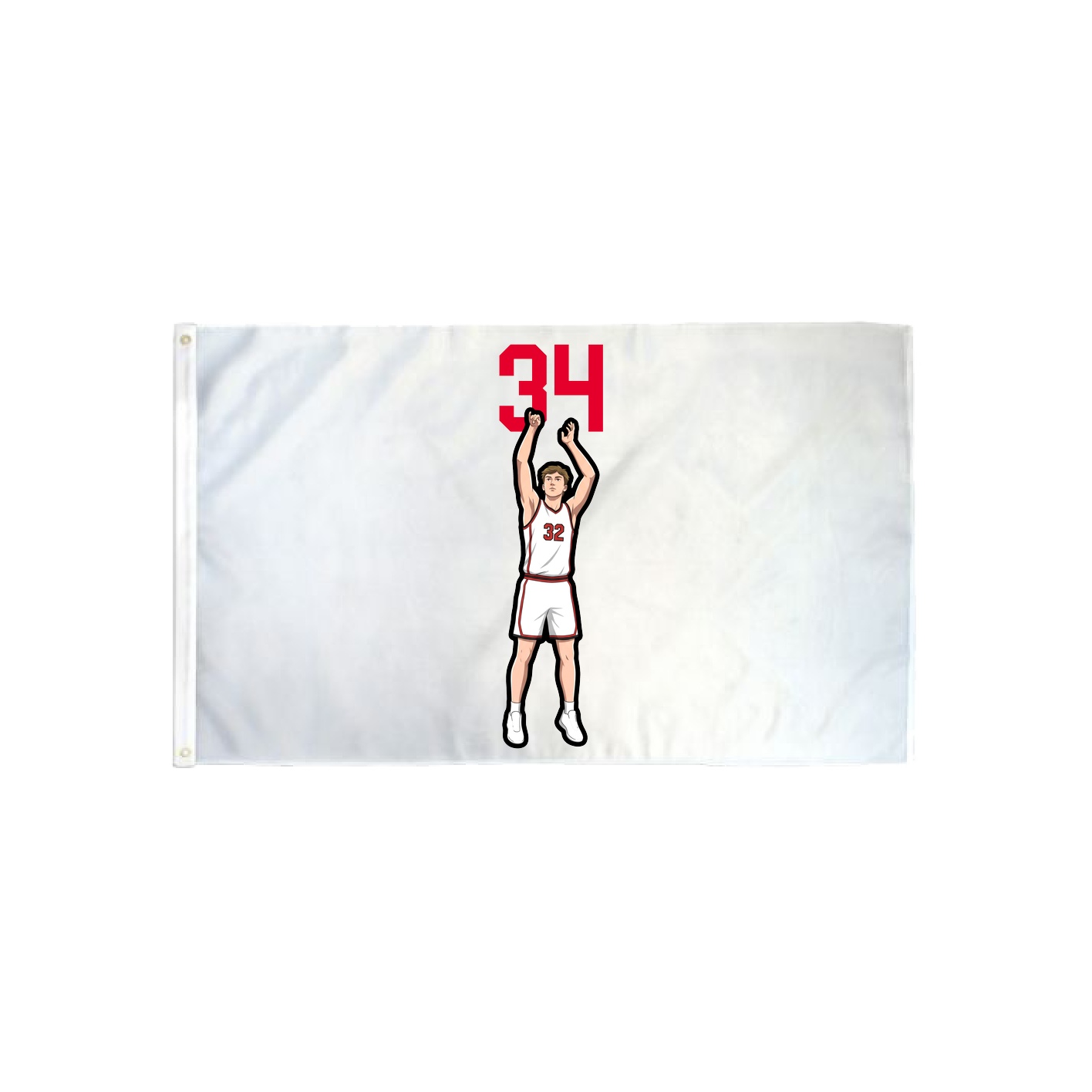 3x5 Flag — Number Top in Classic