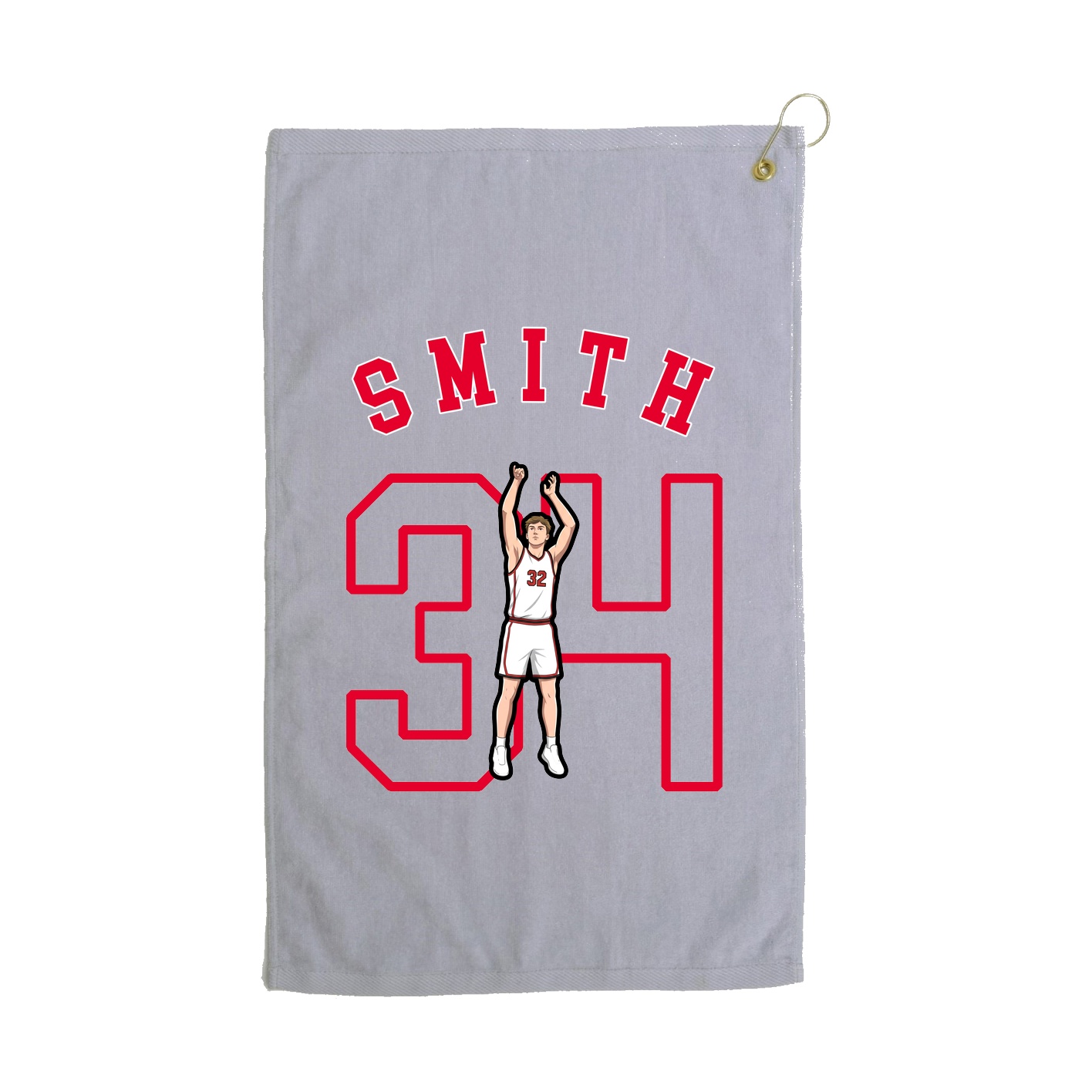 Golf Towel — Shirsey Arch in Grey