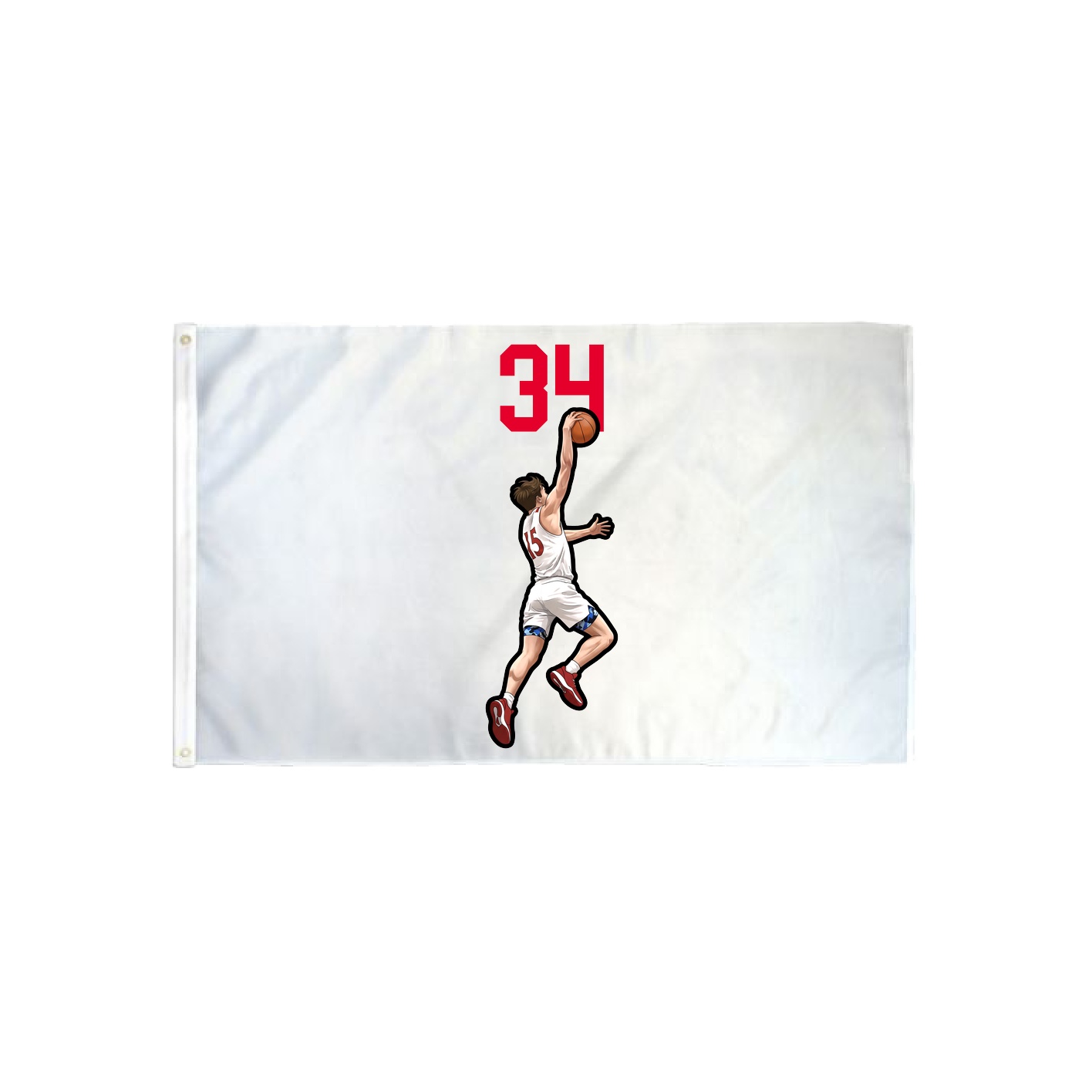 3x5 Flag — Number Top in Classic