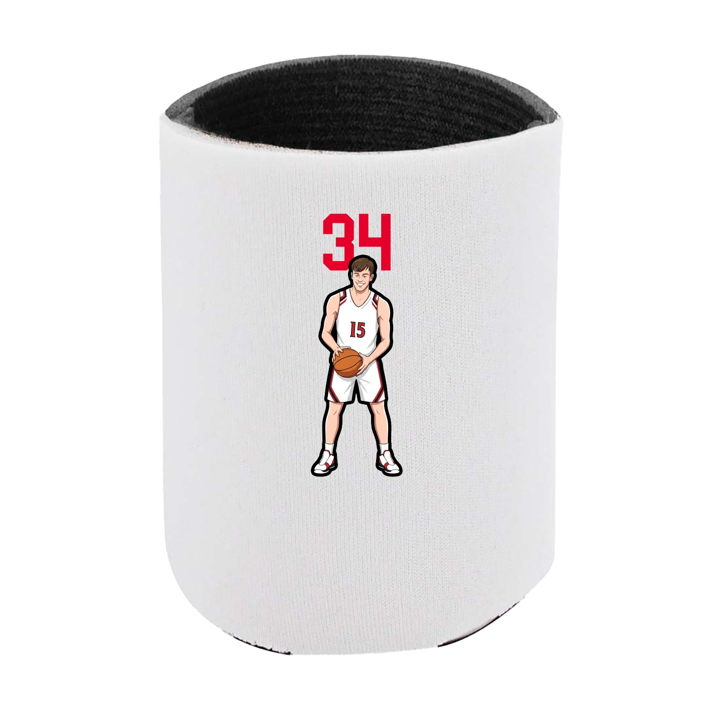Can Holder — Number Top in White