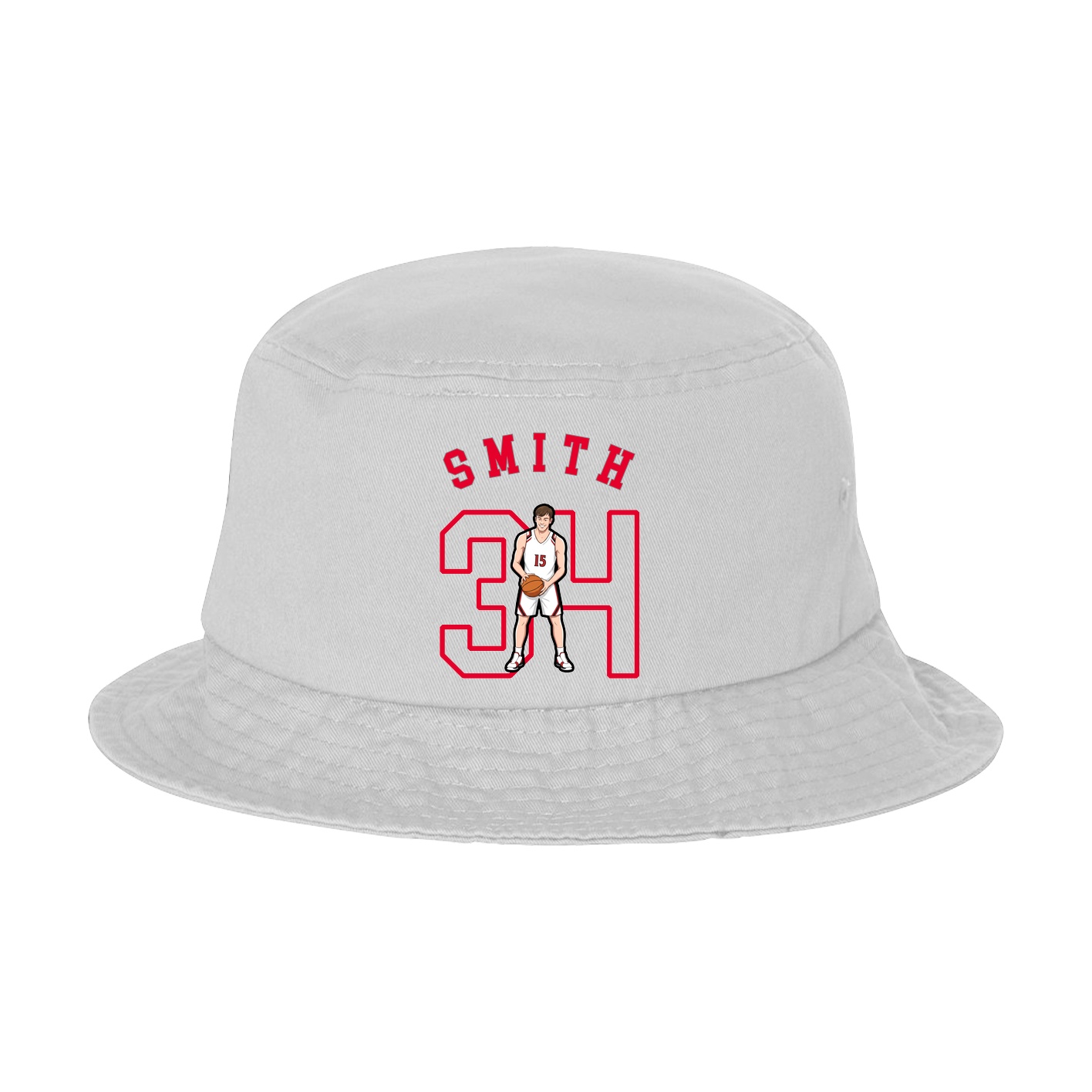 Bucket Cap — Shirsey Arch in White
