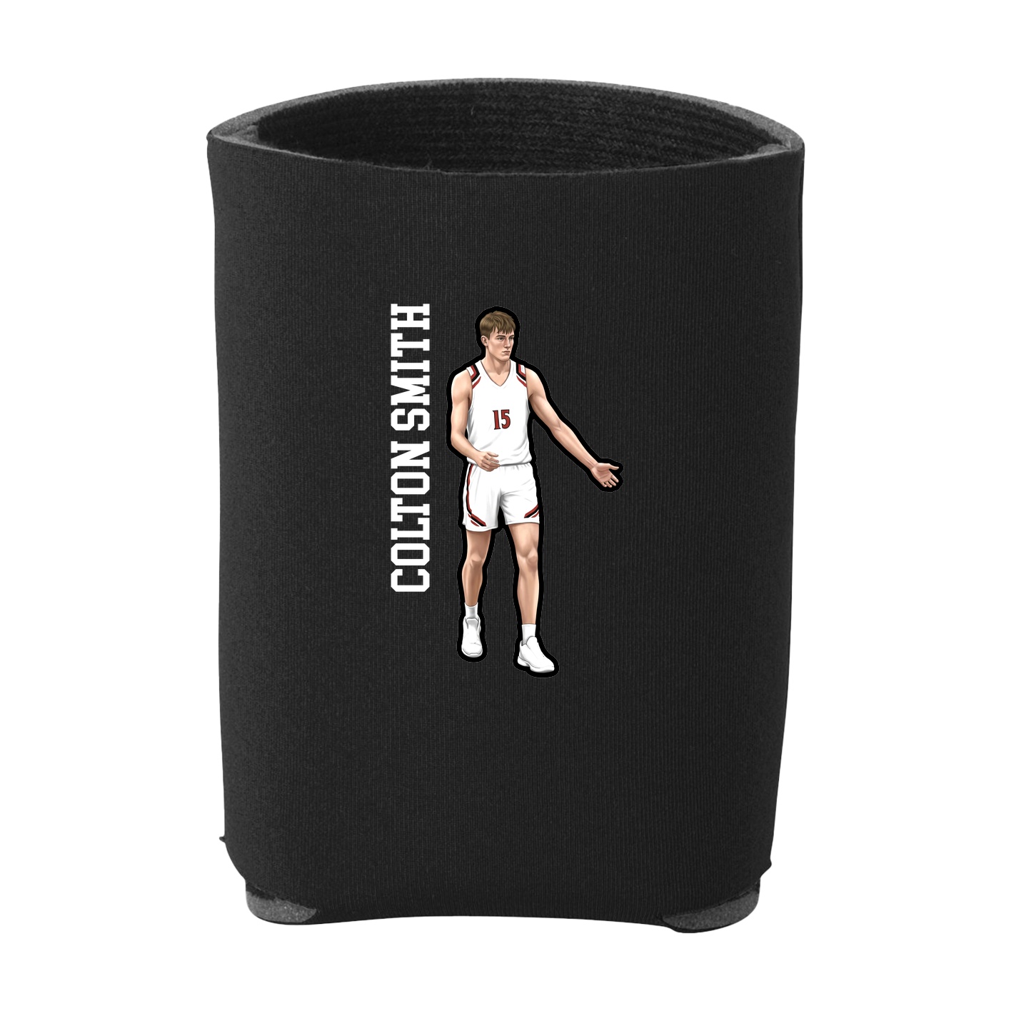 Can Holder — Name Vertical in Black