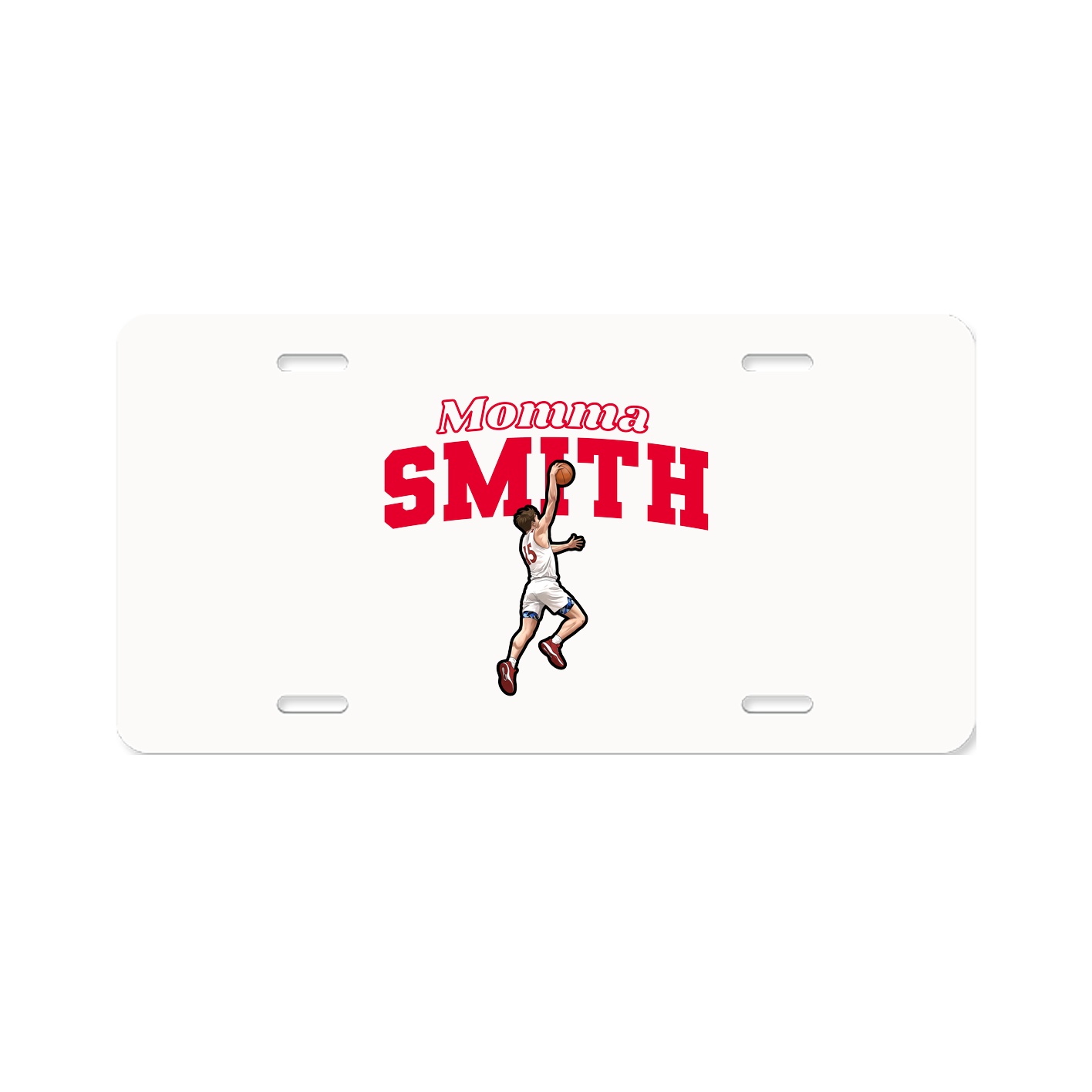 License Plate — Mothers Day Block in Classic