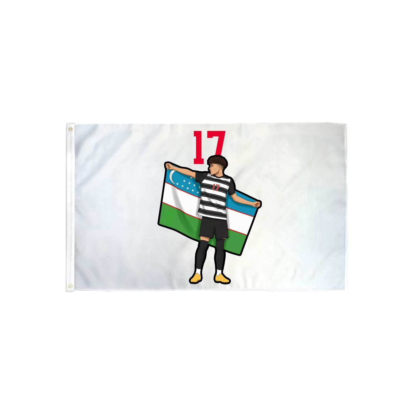3x5 Flag — Number Top in Classic