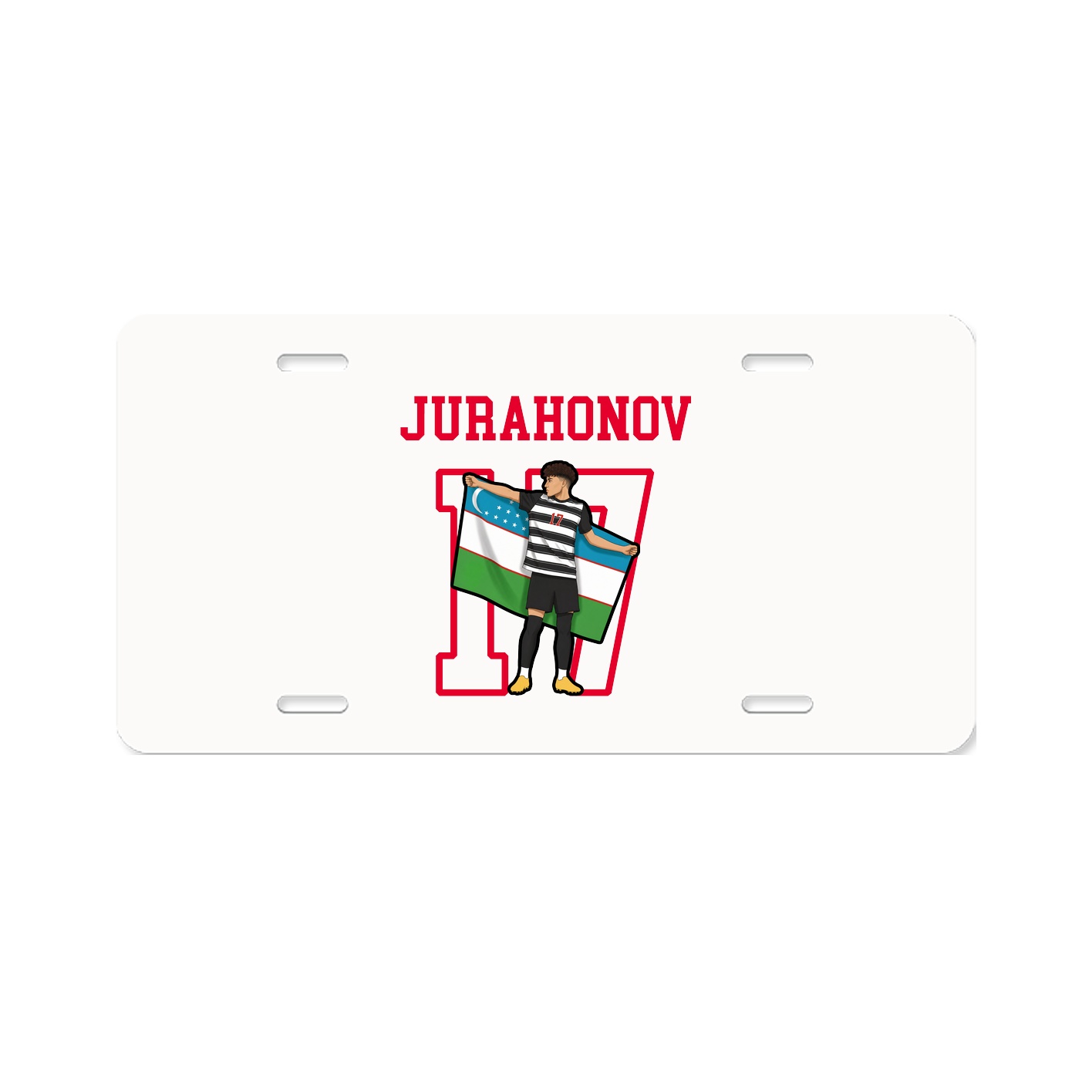 License Plate — Shirsey in Classic