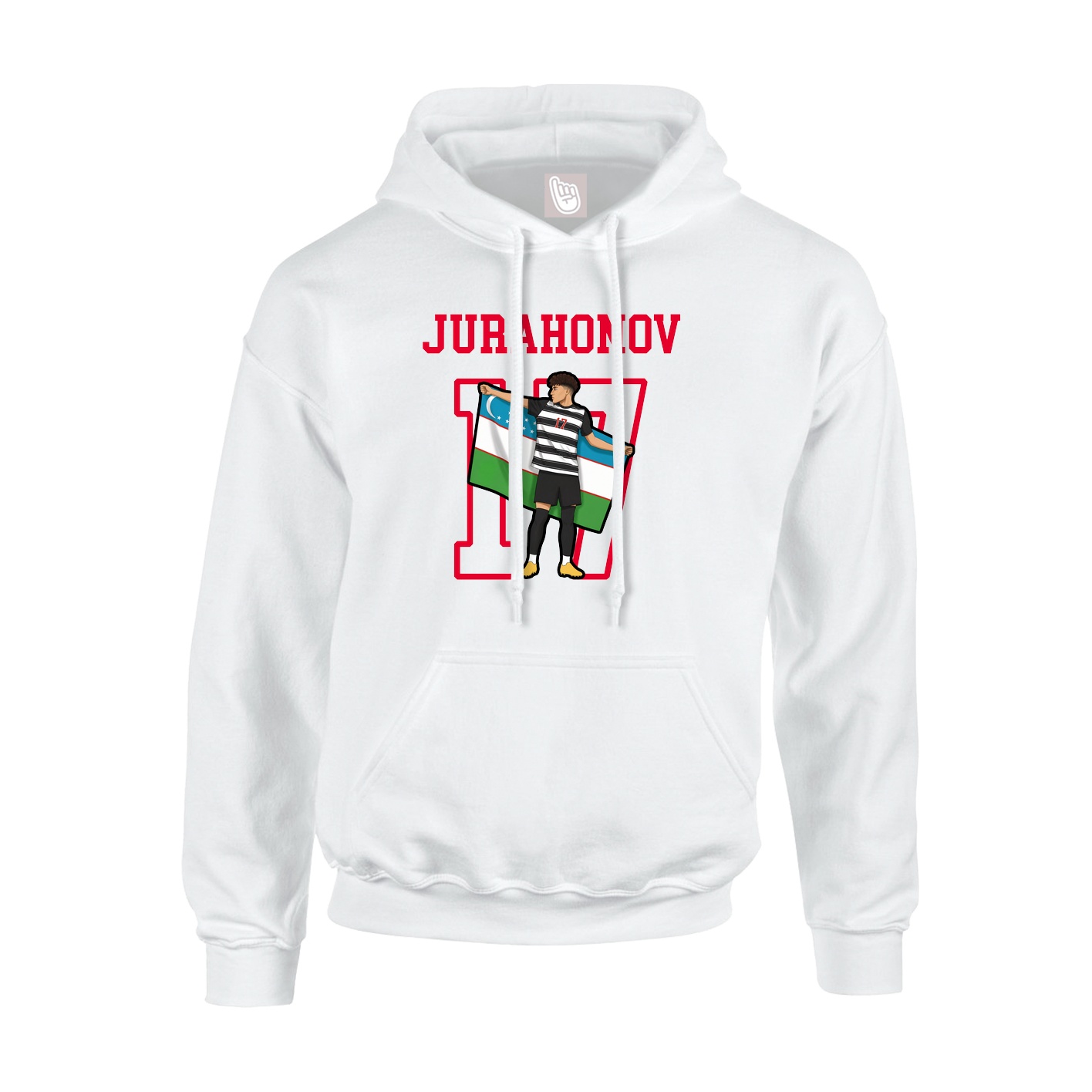 Youth Hoodie — Shirsey in White