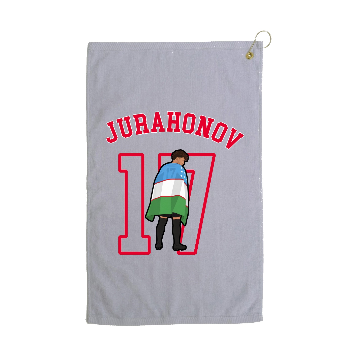 Golf Towel — Shirsey Arch in Grey