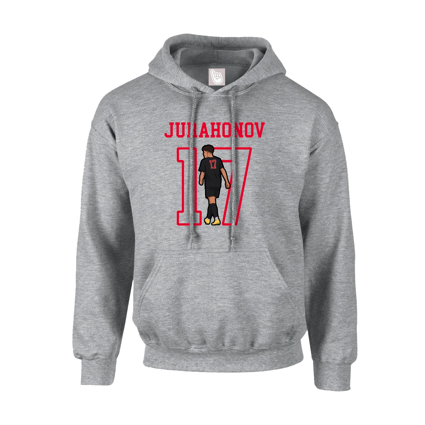 Hoodie — Shirsey in Grey