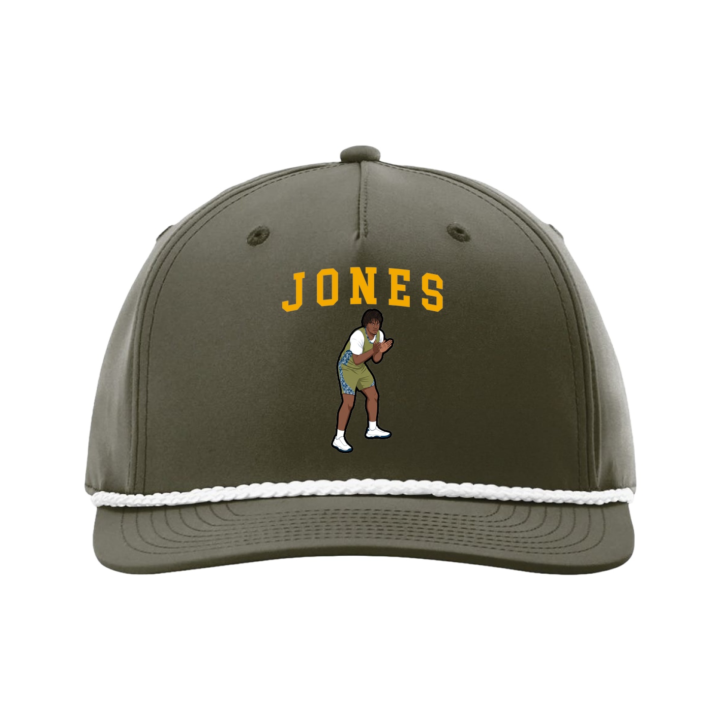 Five-Panel Classic Rope Cap — Shirsey in Green