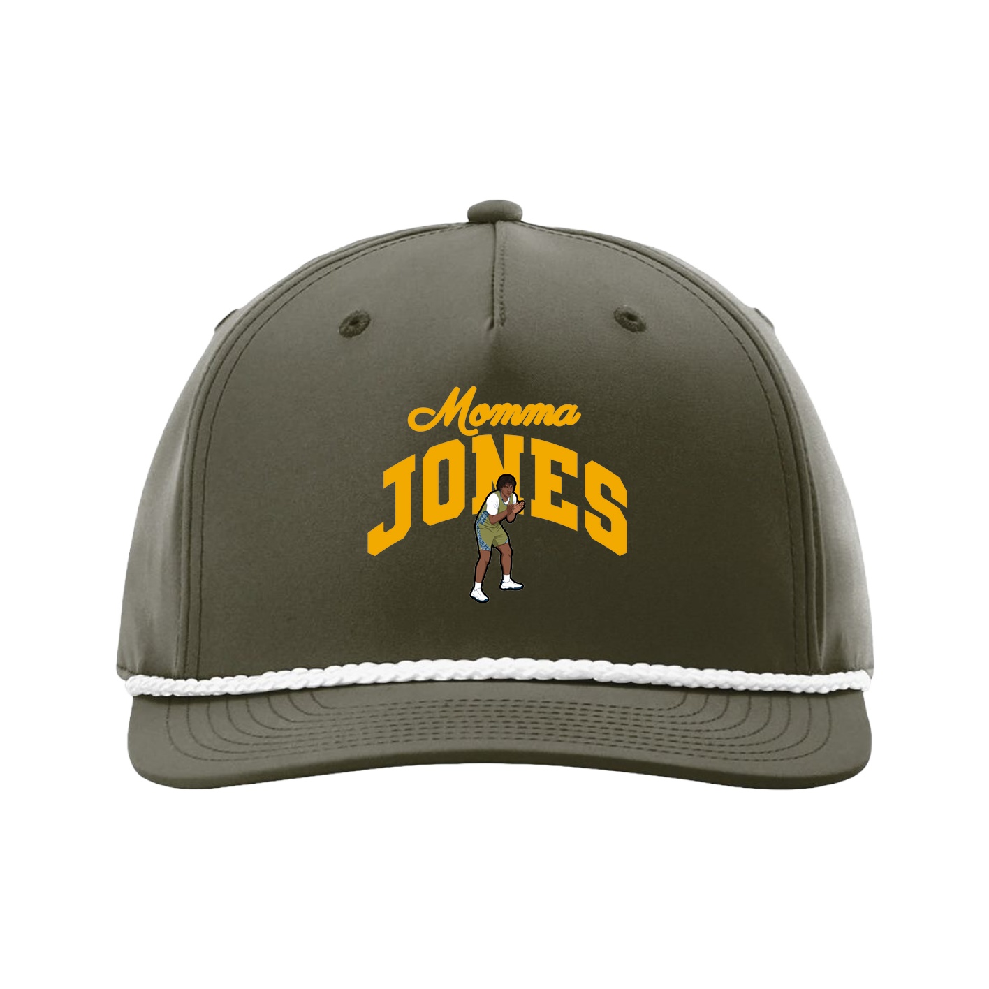 Five-Panel Classic Rope Cap — Mothers Day Arch in Green