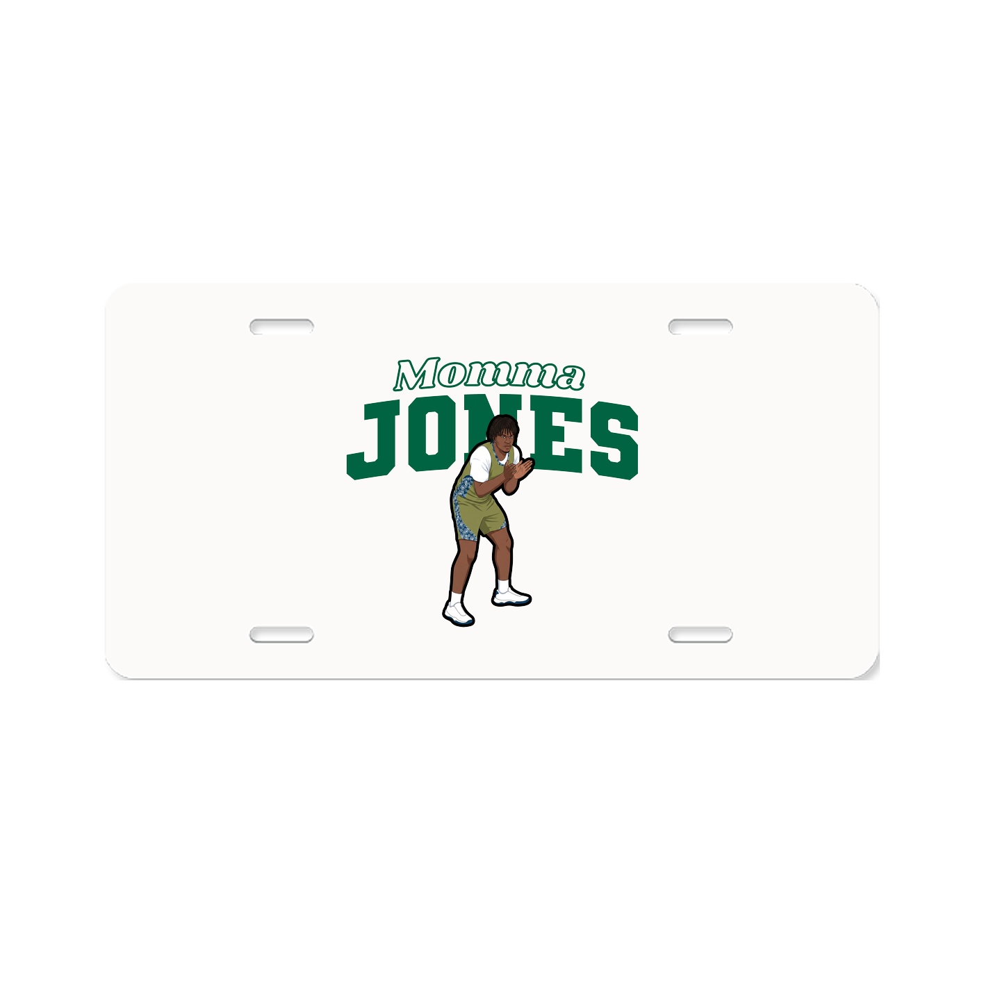 License Plate — Mothers Day Block in Classic