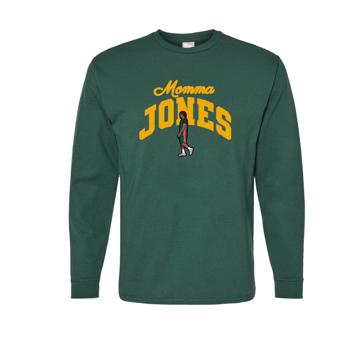 Long Sleeve Tee — Mothers Day Arch in Green
