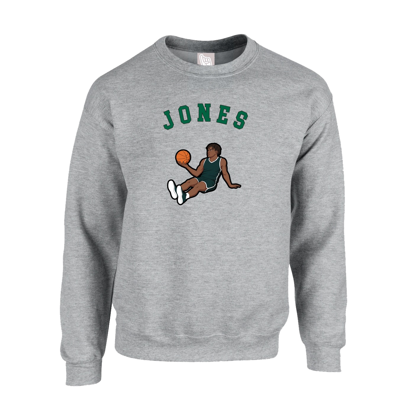 Fleece Crew — Shirsey Arch in Grey
