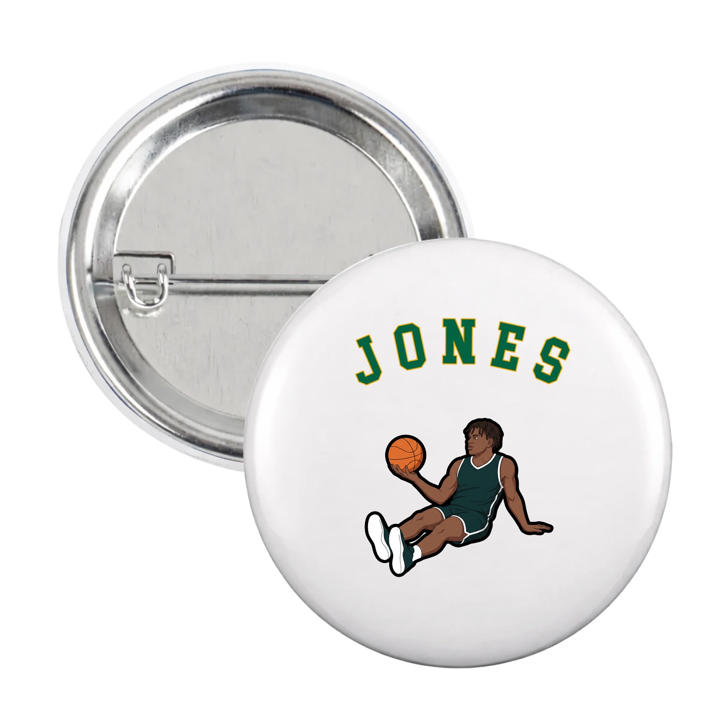 Game Day Button — Shirsey Arch in White
