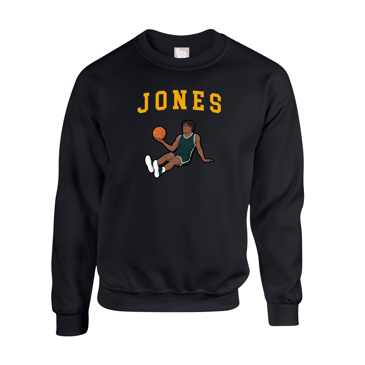 Fleece Crew — Shirsey in Black
