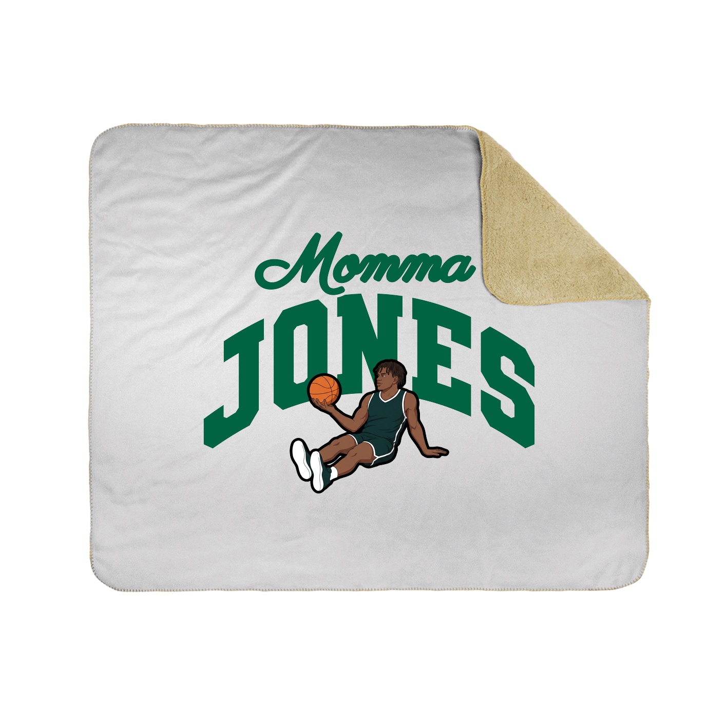 Throw Blanket — Mothers Day Arch in White