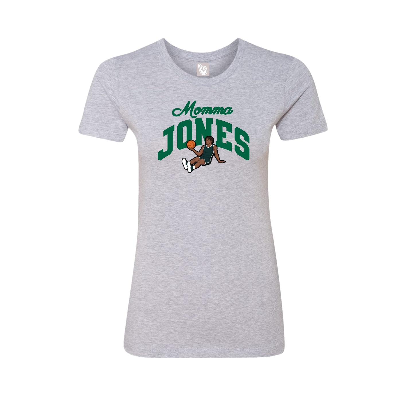 Womens Tee — Mothers Day Arch in Grey