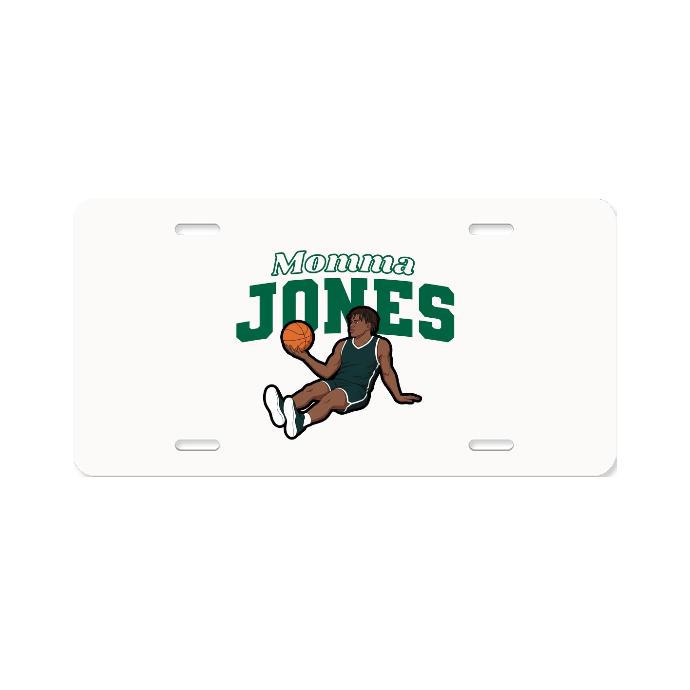License Plate — Mothers Day Block in Classic
