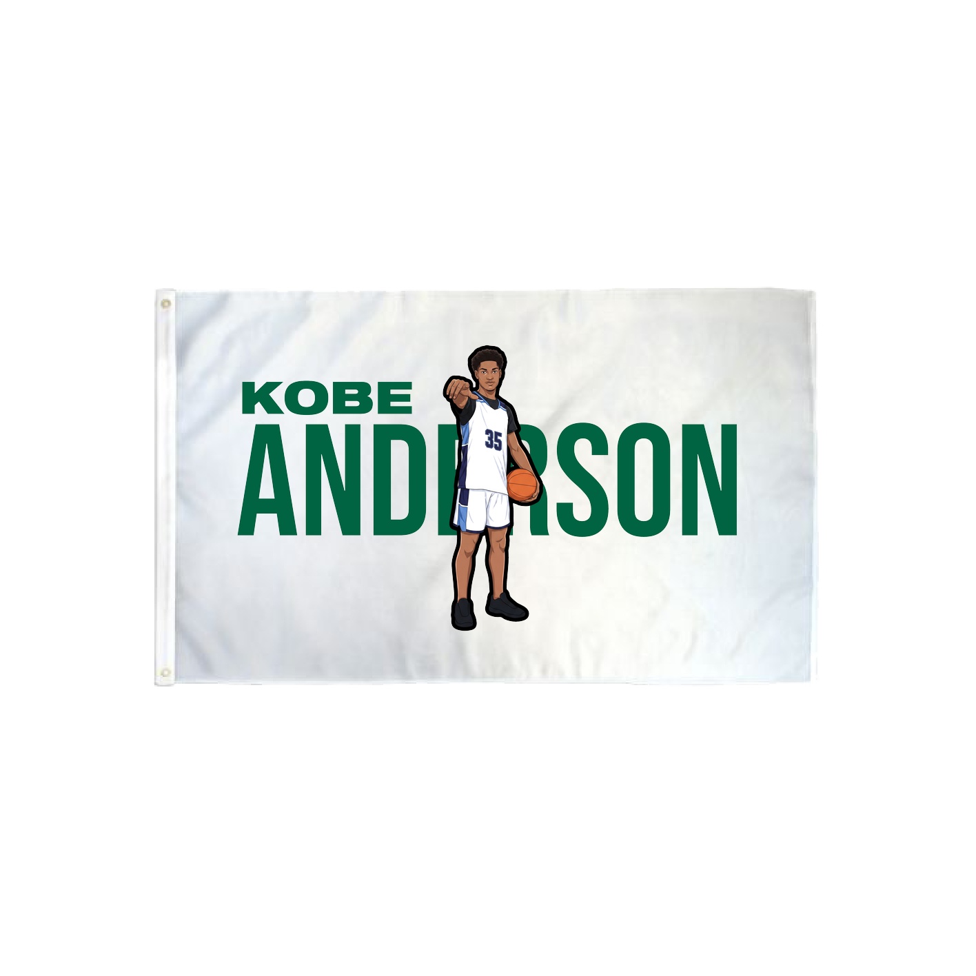 3x5 Flag — Player Name in Classic