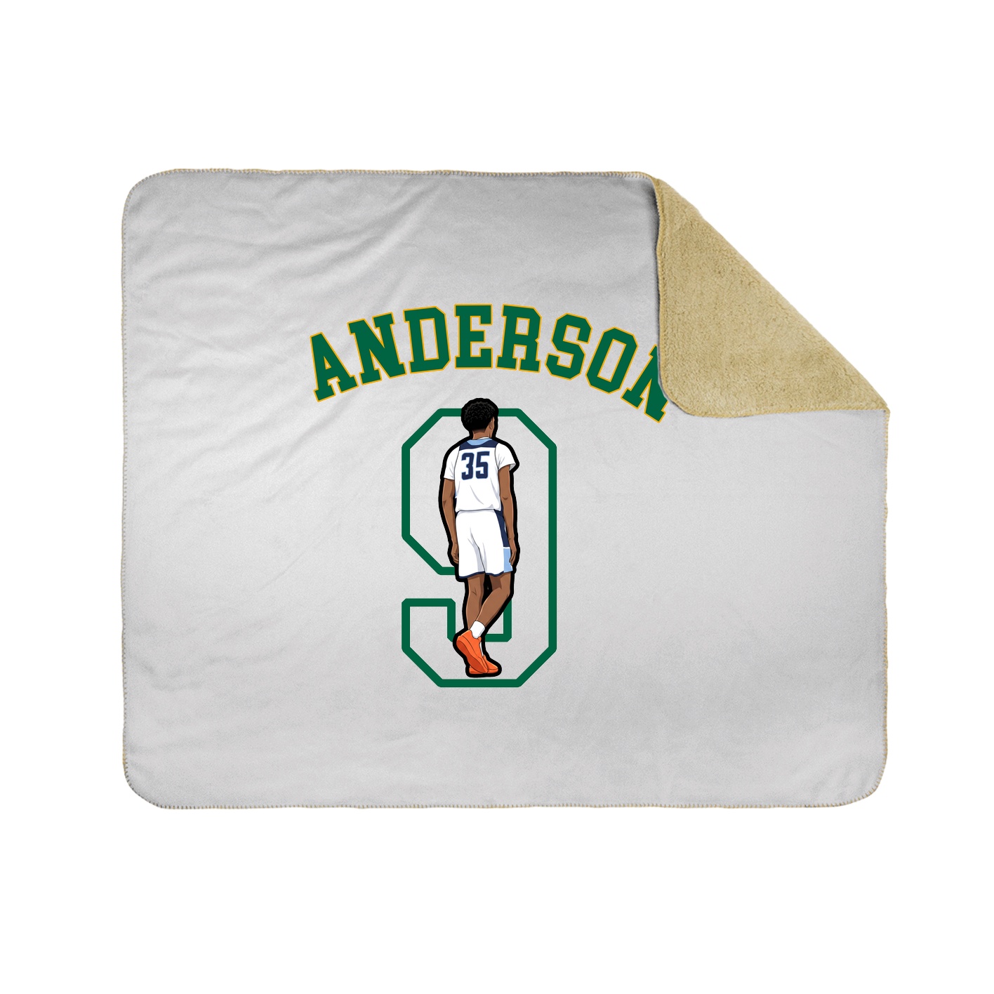 Throw Blanket — Shirsey Arch in White
