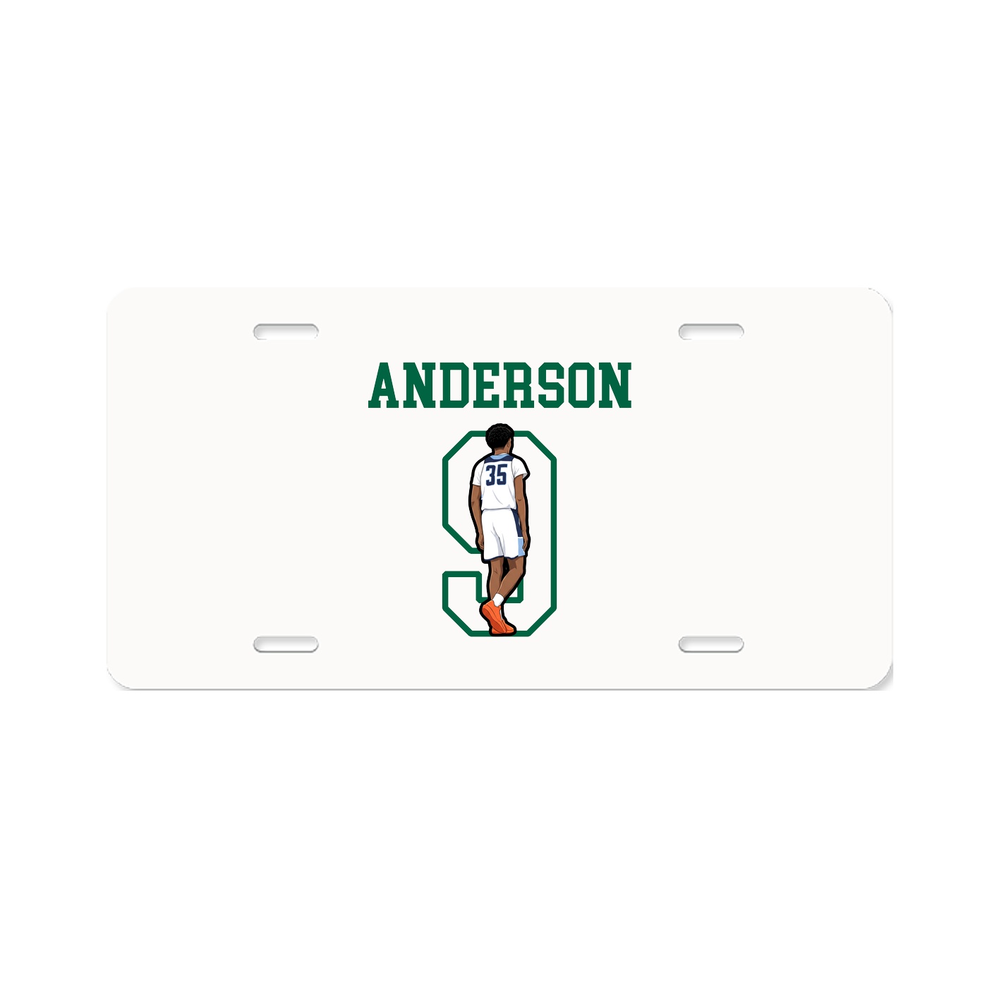 Aluminum License Plate