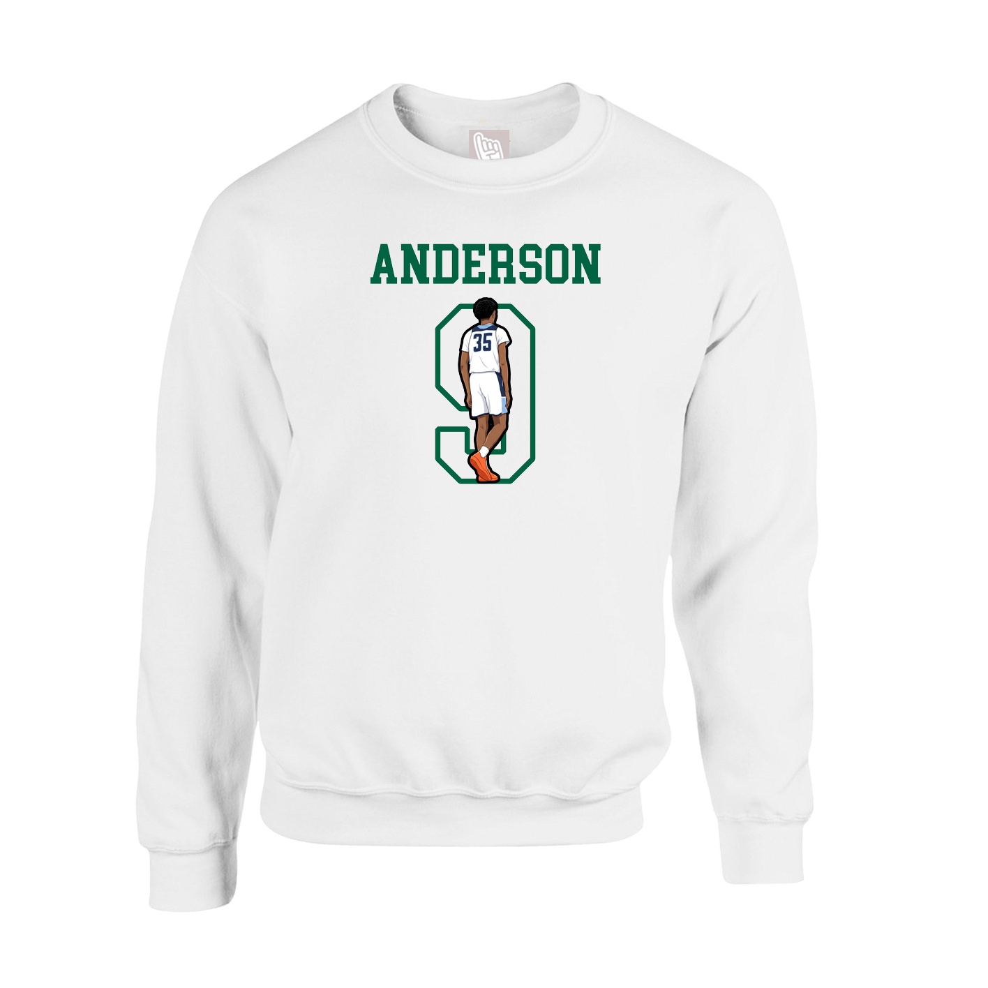 Fleece Crew — Shirsey in White