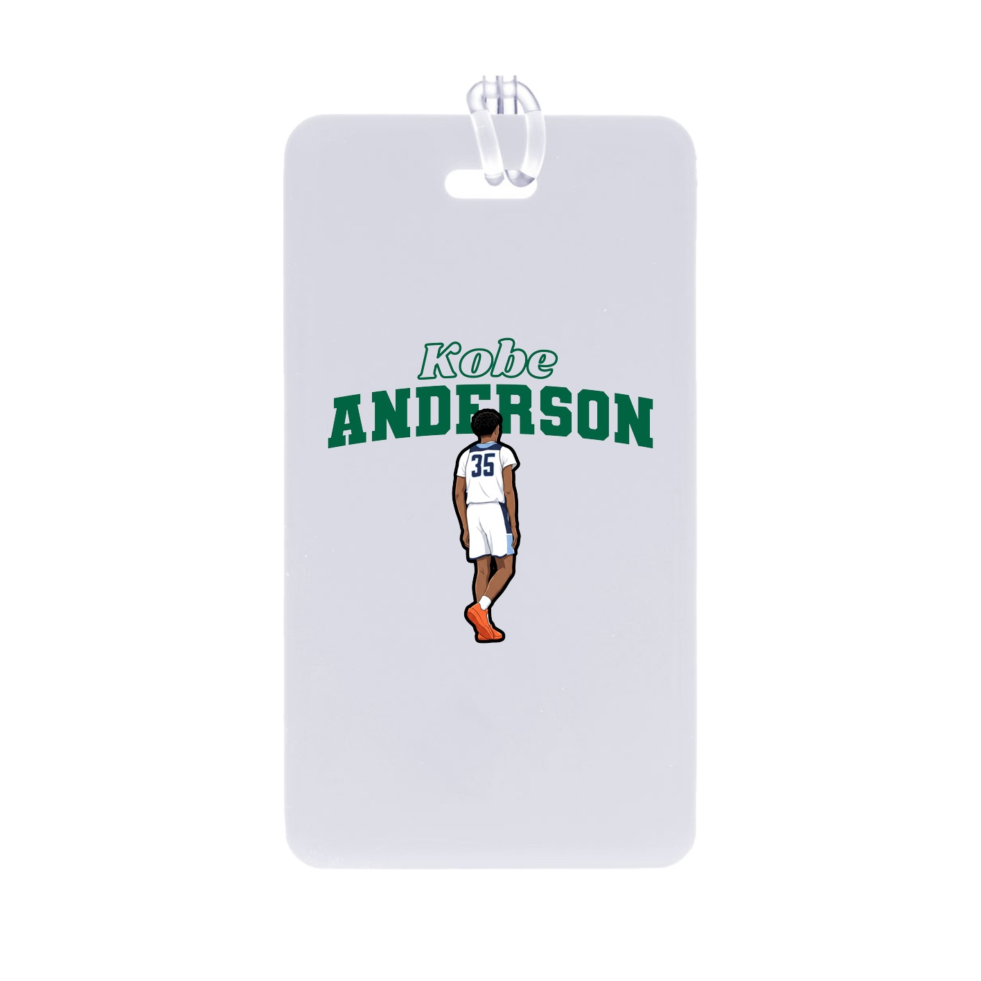 Bag Tag — Name Arch in Classic