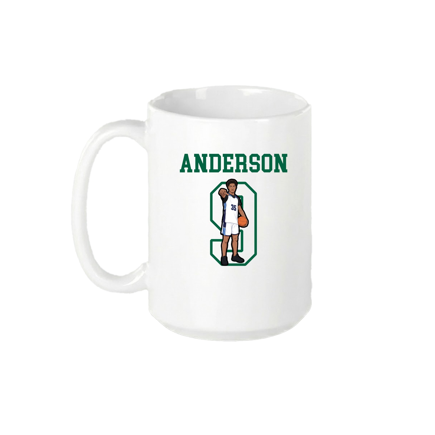 15oz Coffee Mug — Shirsey in White