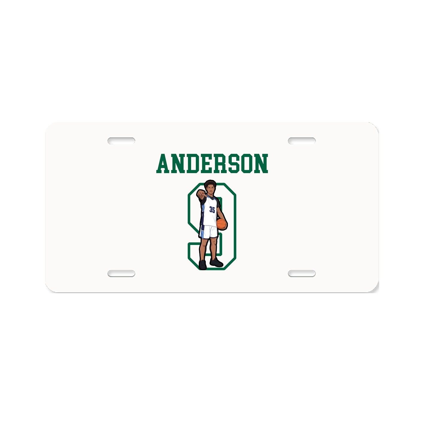 License Plate — Shirsey in Classic