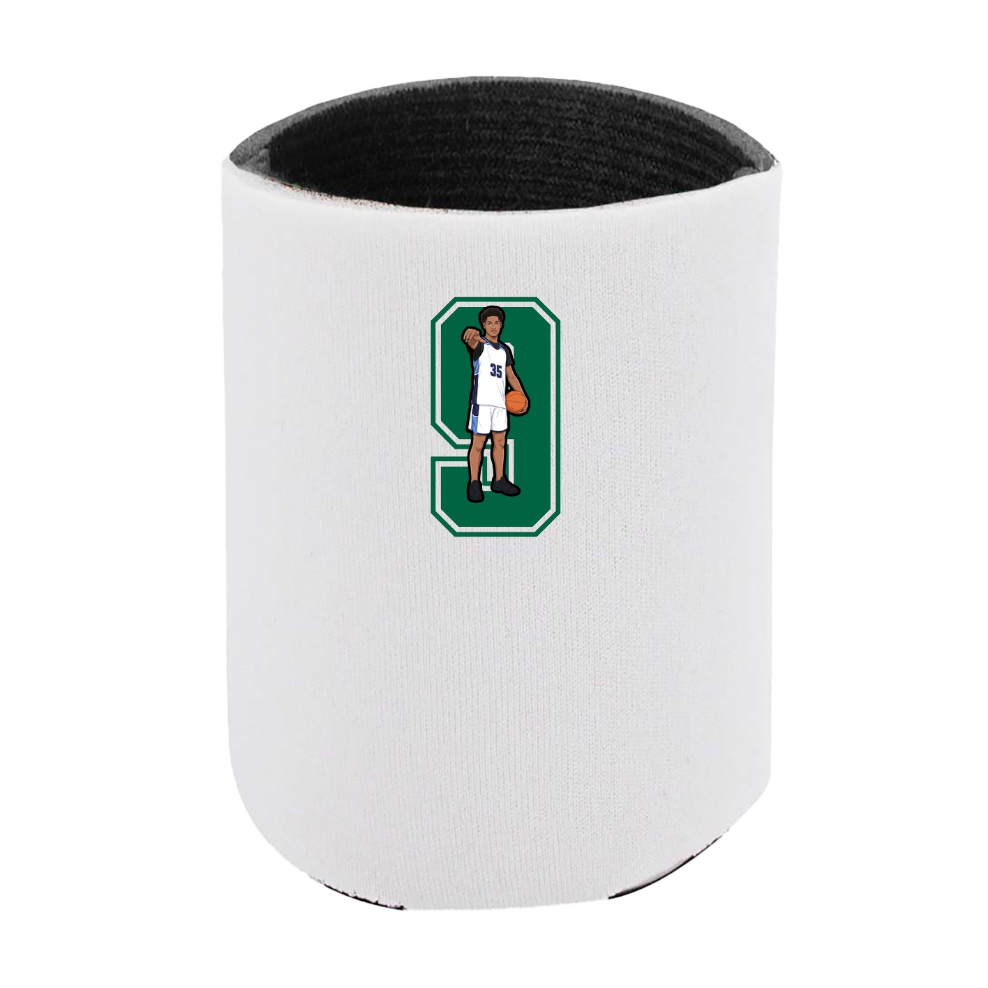 Can Holder — Number in White