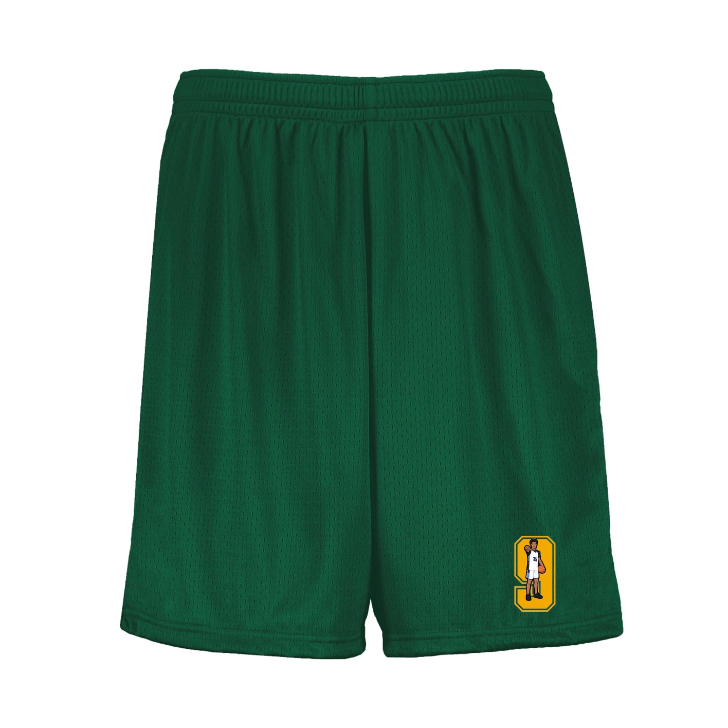 Shorts — Number in Green