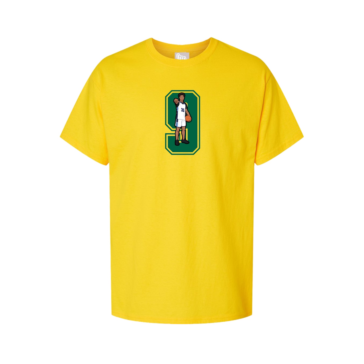 Tee — Number in Gold