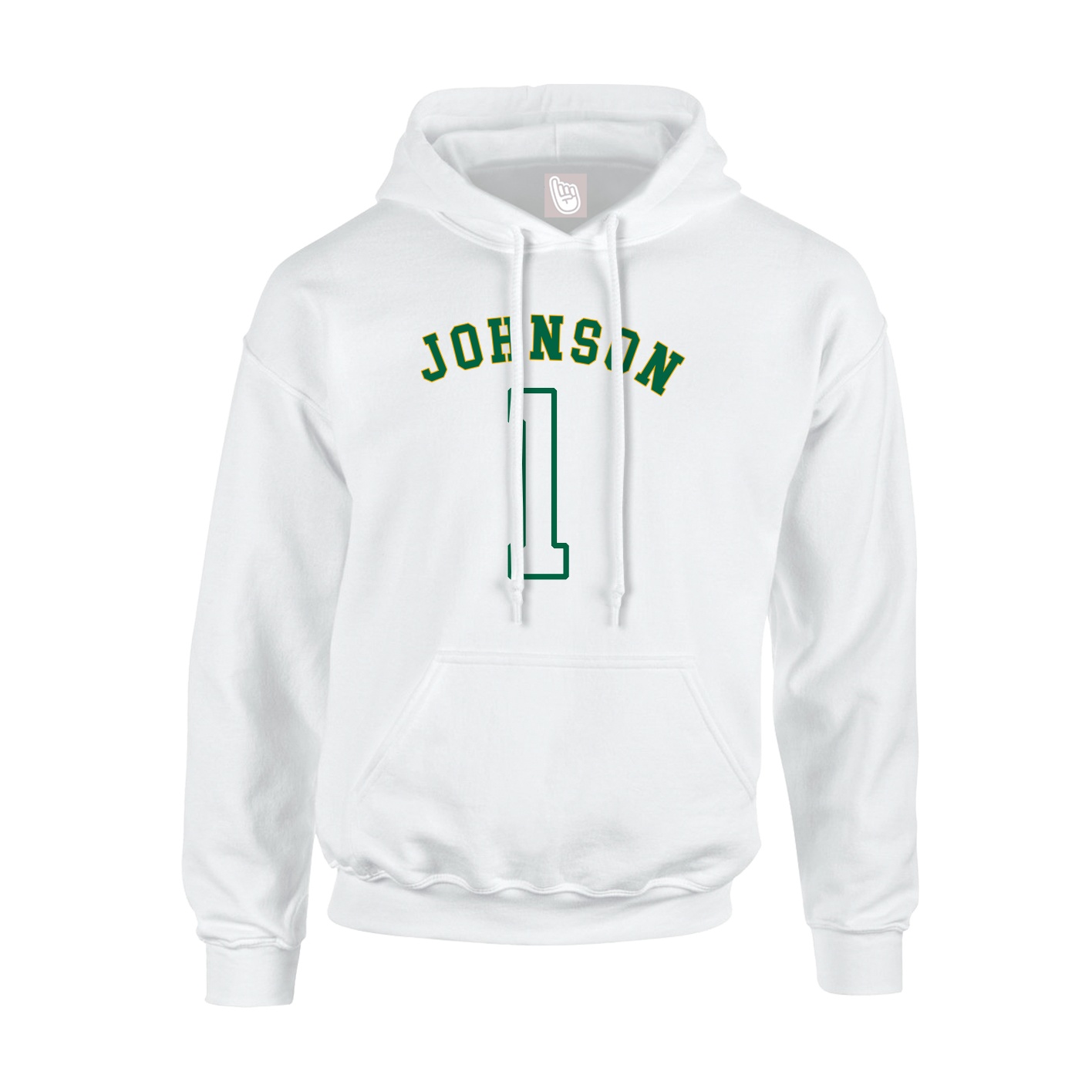 Hoodie — Shirsey Arch in White