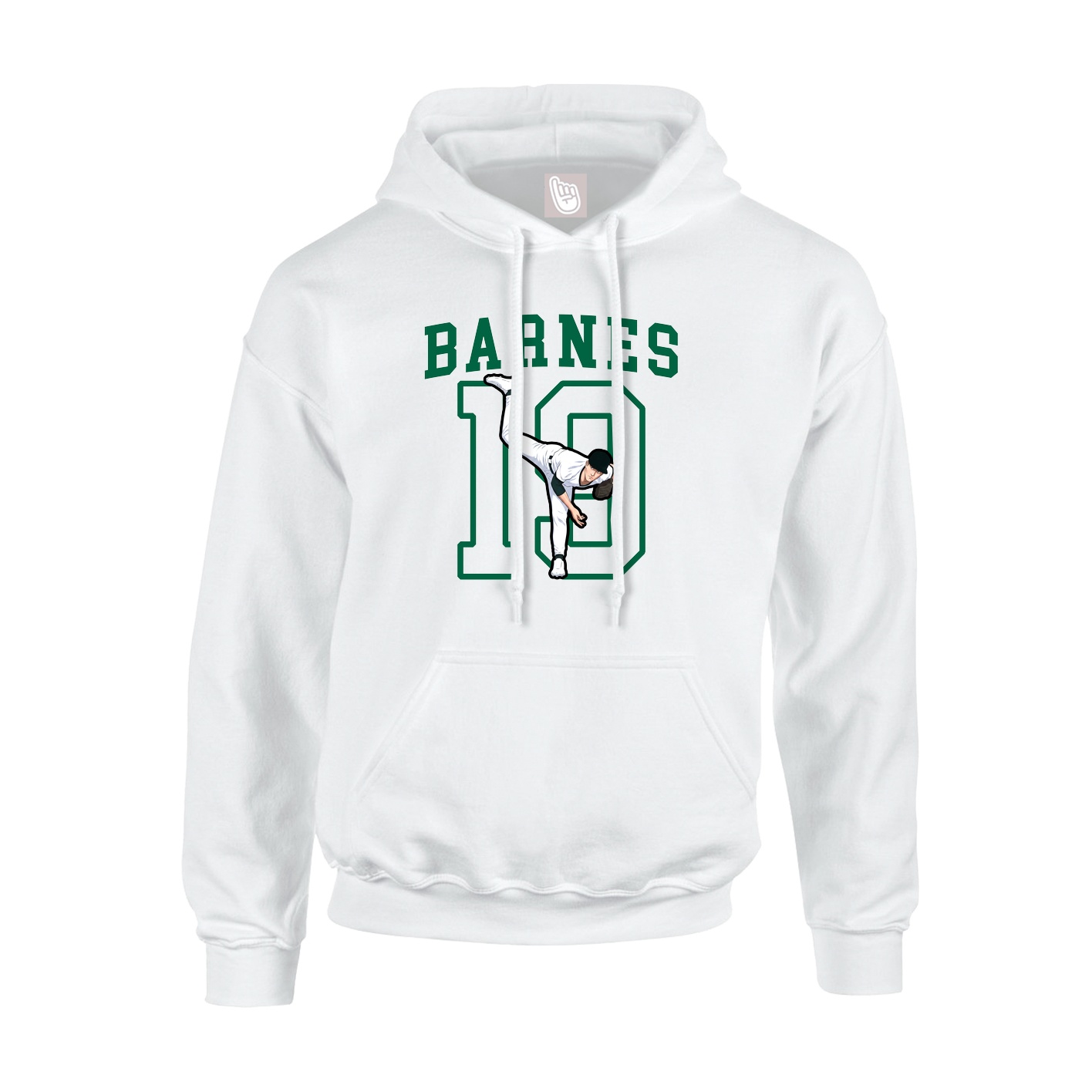 Hoodie — Shirsey in White