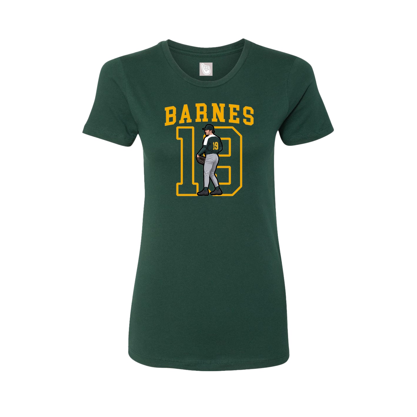 Fitted Women's Tee — Shirsey in Green