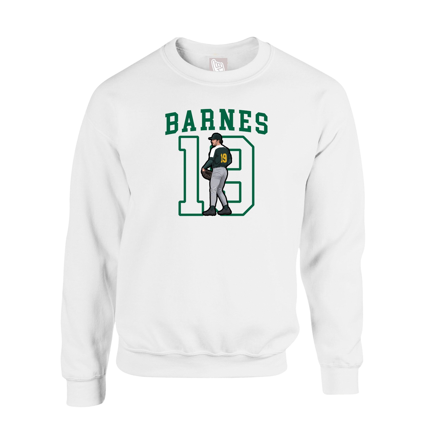 Fleece Crew — Shirsey in White