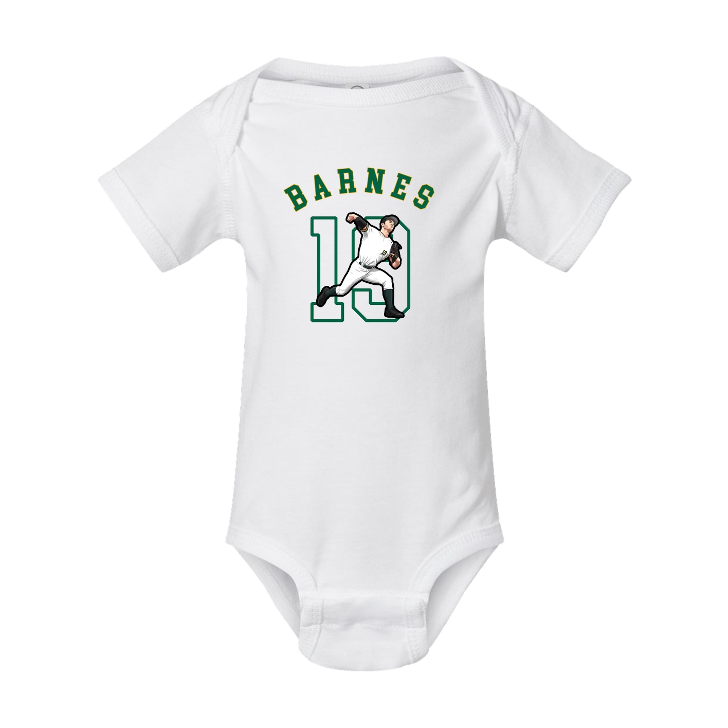 Baby Onesie — Shirsey Arch in White